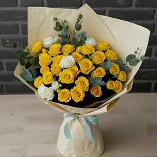 Букет цветов из:  Розы в Липовцах