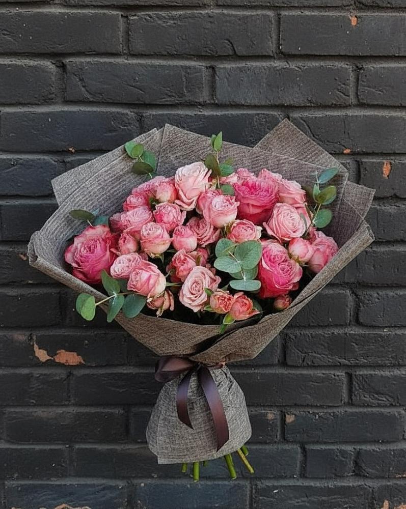 Букет цветов из: Розы в Липовцах