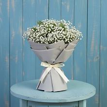 Букет цветов из:  Гипсофила в Липовцах