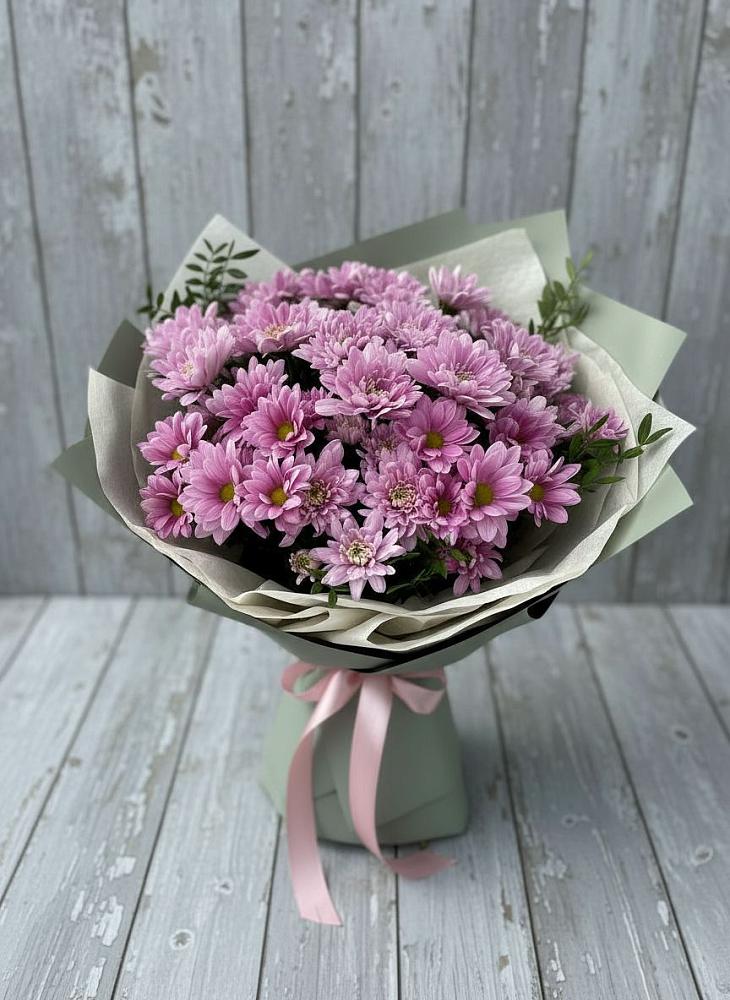 Букет цветов из: Хризантемы в Липовцах