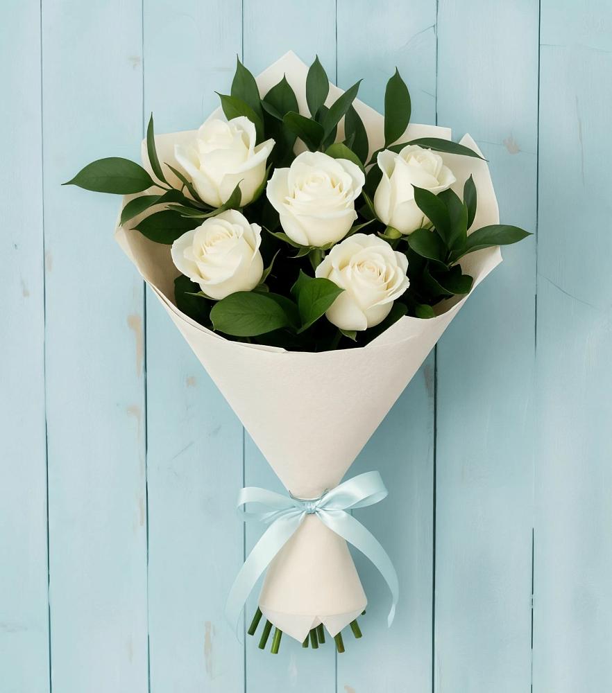 Букет цветов из: Розы в Липовцах