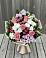 Букет цветов из: Альстромерии, Гвоздики, Розы и Хризантемы в Липовцах