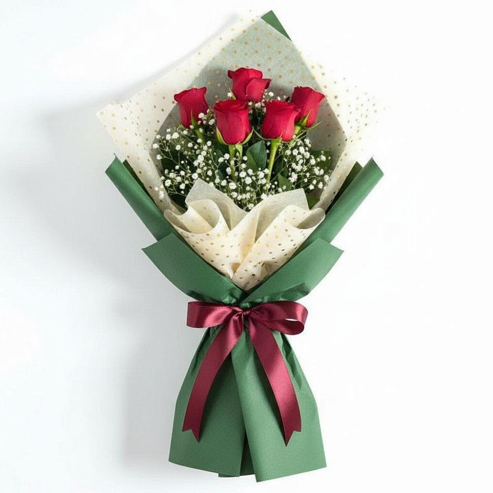 Букет цветов из: Розы в Липовцах