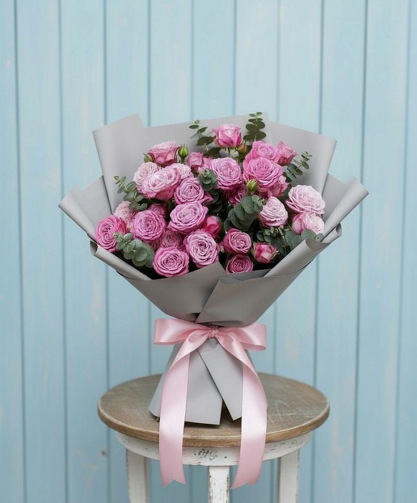 Букет цветов из: Розы в Липовцах