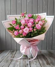 Букет Розовый кустик #REPLACE_PRED# Липовцах