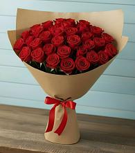 Букет Красные розы Милано в Липовцах