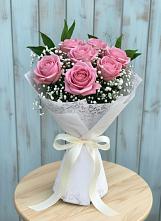 Букет цветов из:  Розы в Липовцах