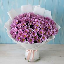 Букет цветов из:  Хризантемы в Липовцах