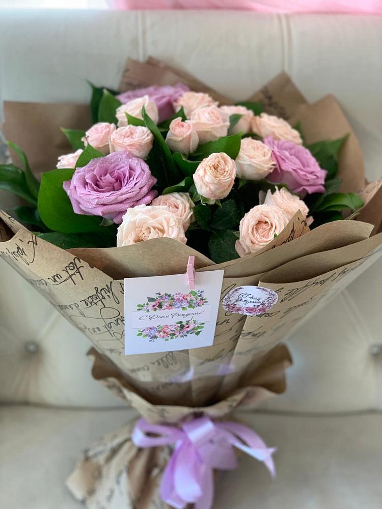 Букет цветов из: Розы в Липовцах