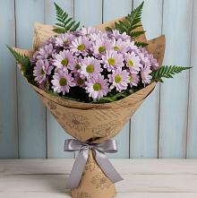 Букет цветов из:  Хризантемы в Липовцах