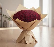 Букет 101 Красная роза в Липовцах