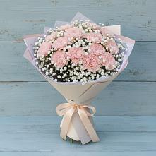 Букет цветов из:  Гвоздики в Липовцах