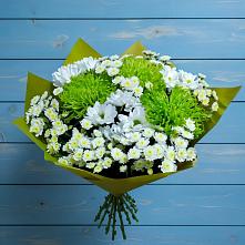 Букет цветов из:  Хризантемы в Липовцах