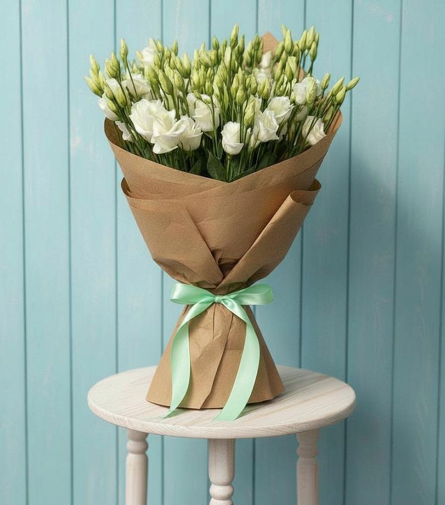 Букет цветов из: Лизиантусы в Липовцах