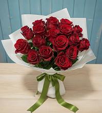 Букет Красные розы в Липовцах