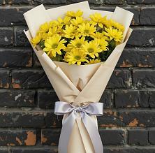 Букет цветов из:  Хризантемы в Липовцах