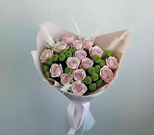 Букет цветов из:  Розы и Хризантемы в Липовцах
