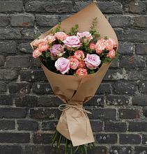 Букет цветов из:  Розы в Липовцах