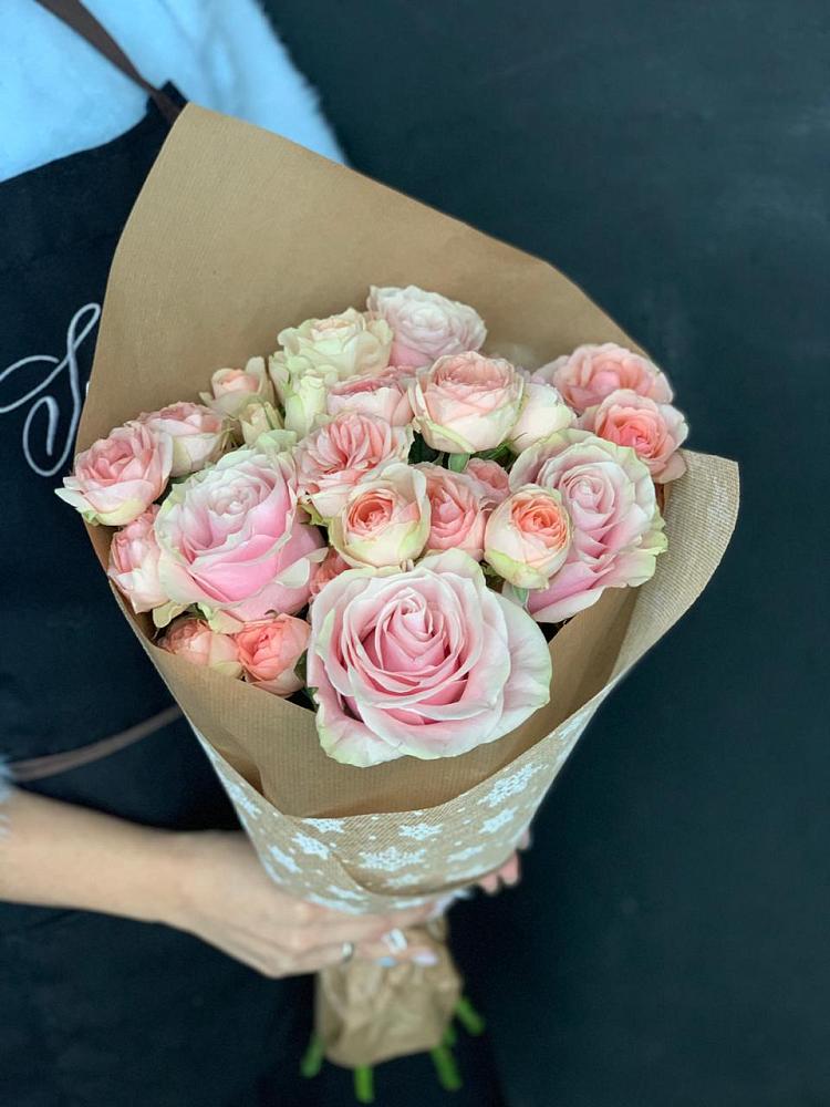 Букет цветов из: Хризантемы и Розы в Липовцах