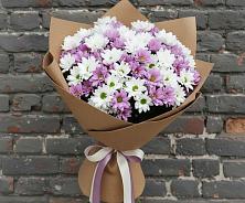 Букет цветов из:  Хризантемы в Липовцах