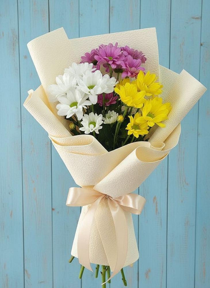 Букет цветов из: Хризантемы в Липовцах