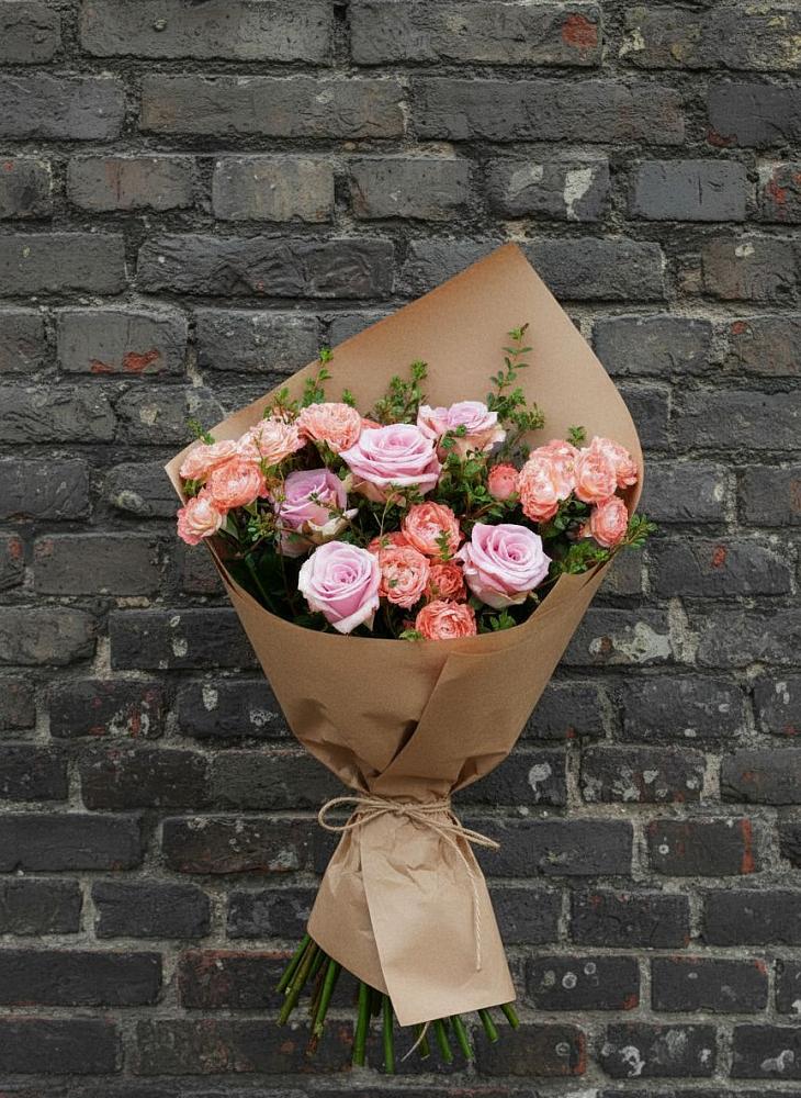 Букет цветов из: Розы в Липовцах