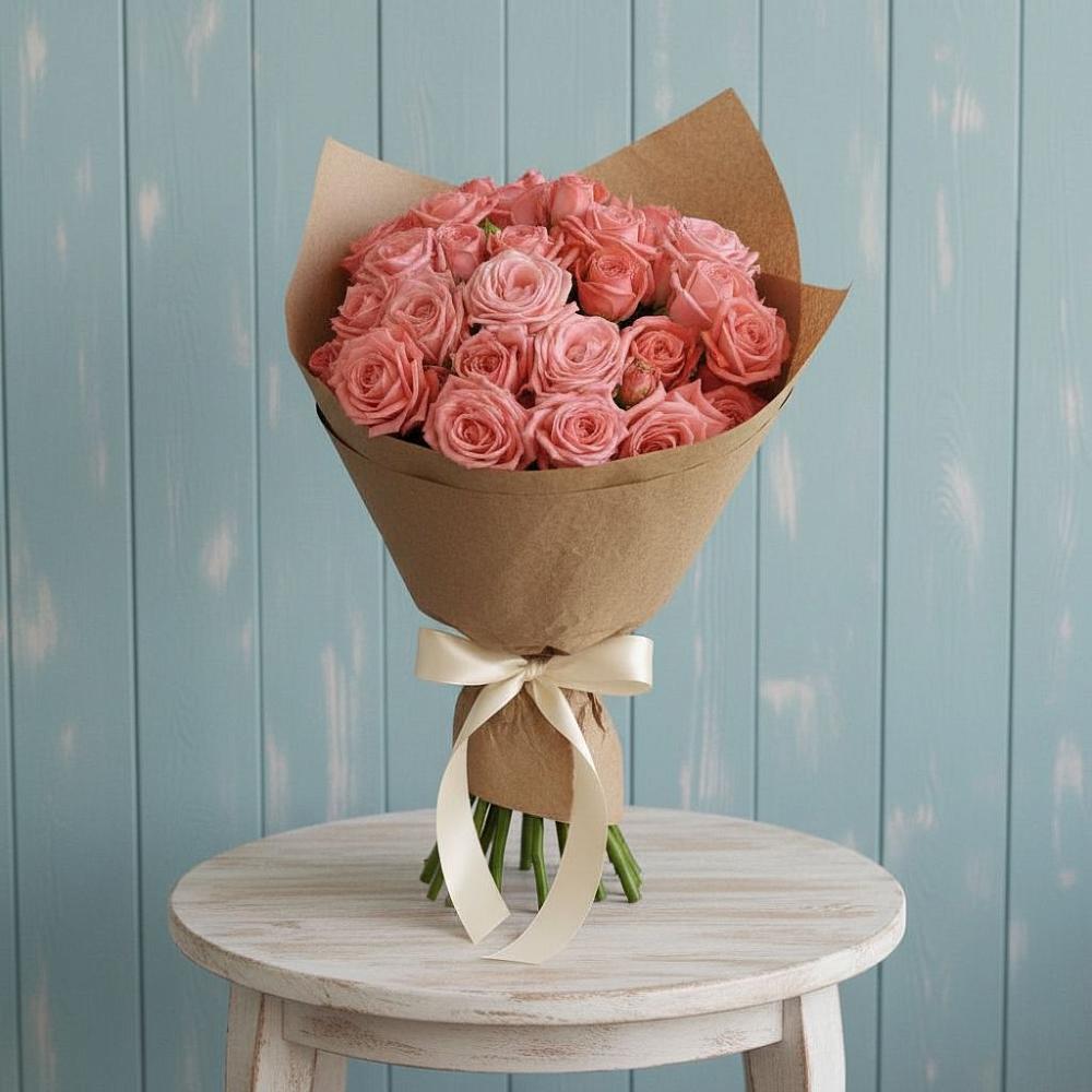 Букет цветов из: Розы в Липовцах