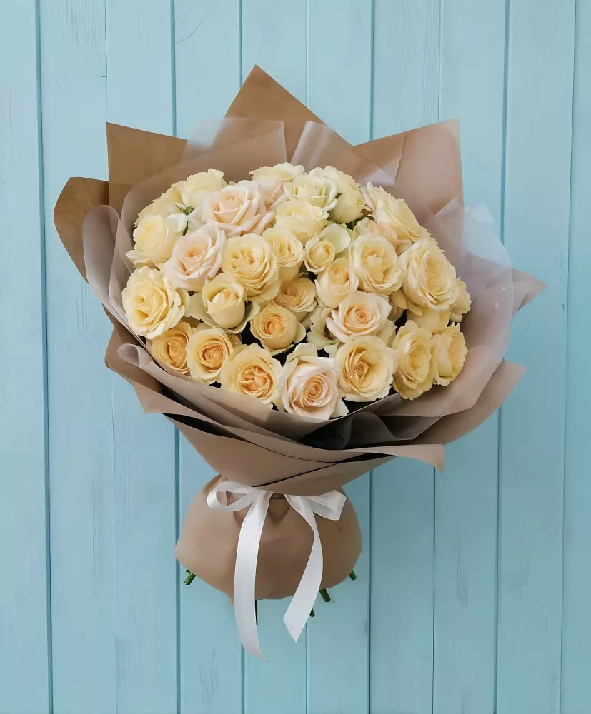 Букет Кремовое облако в Липовцах