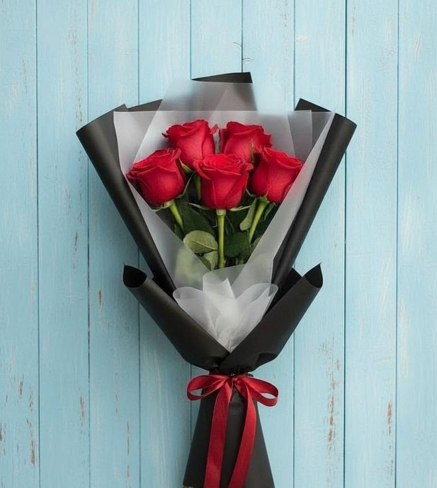 Букет цветов из: Розы в Липовцах