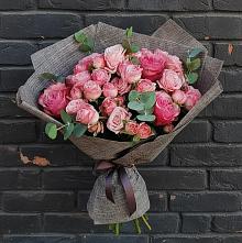 Букет цветов из:  Розы в Липовцах
